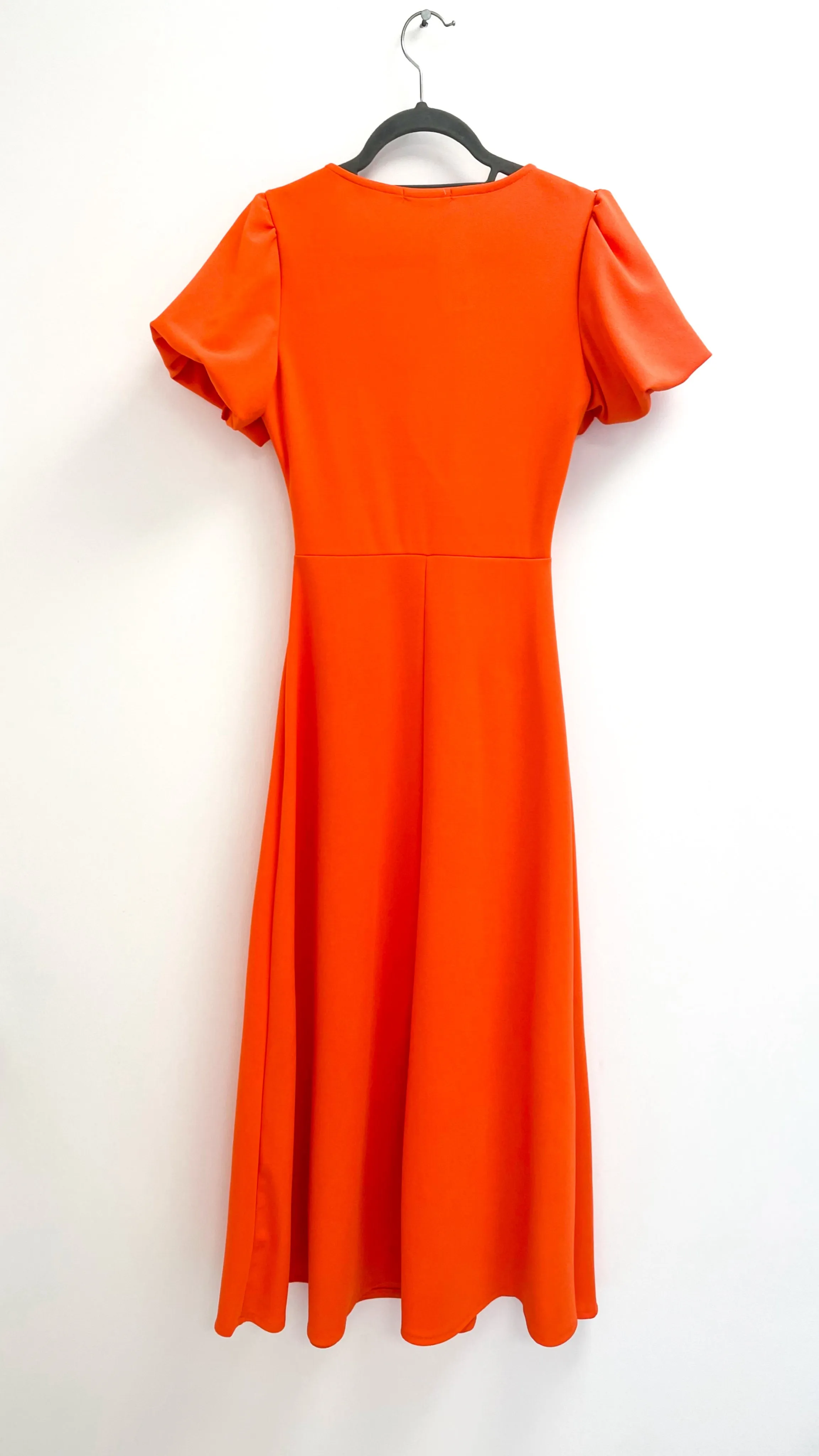 1-A1638 Paulette Orange Sweetheart Dress