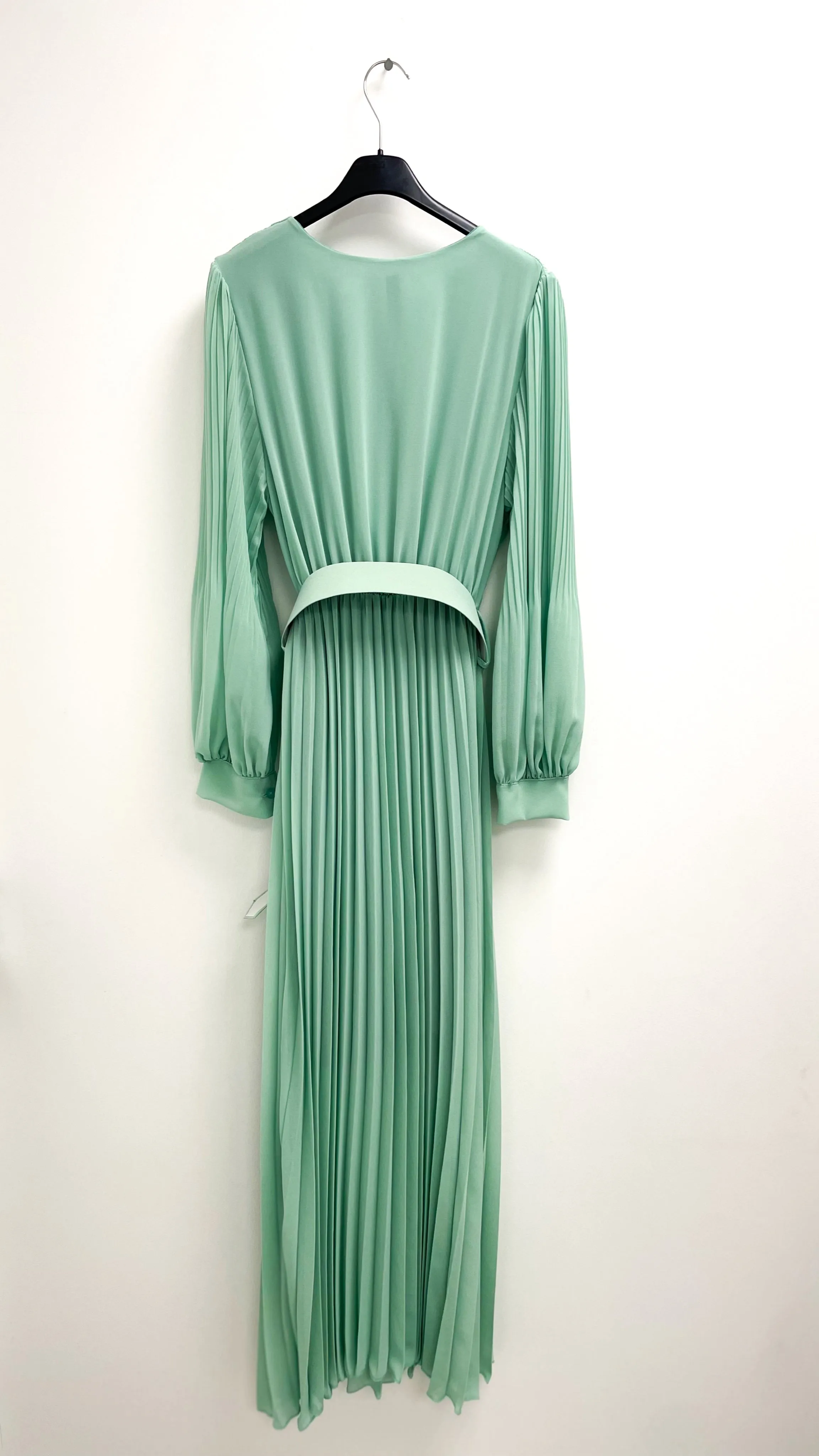 A1466 Callie Mint Pleat Dress