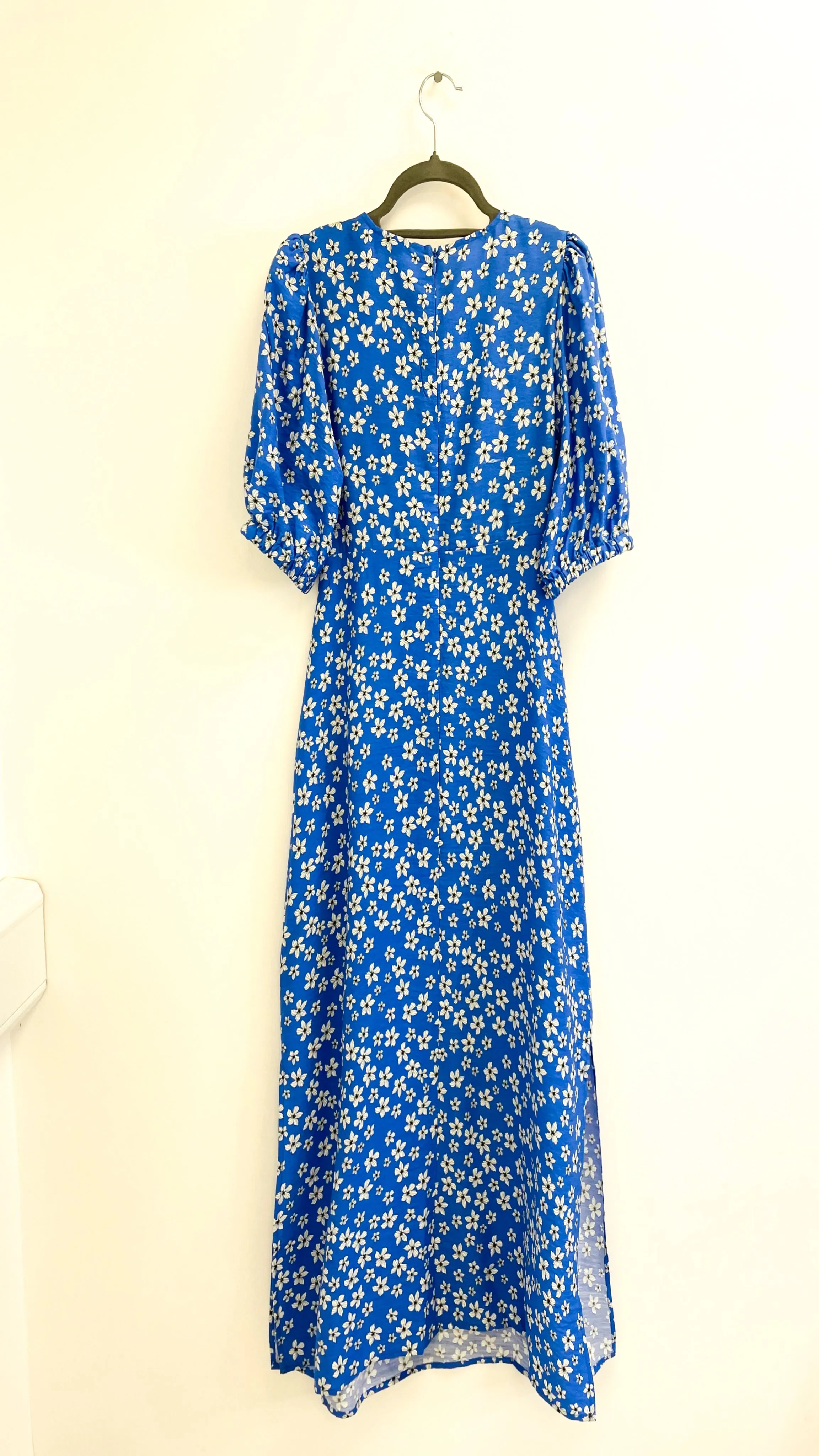 A1736 Byibano Blue Daisy Dress