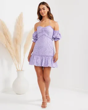 Agatha Dress-Lilac