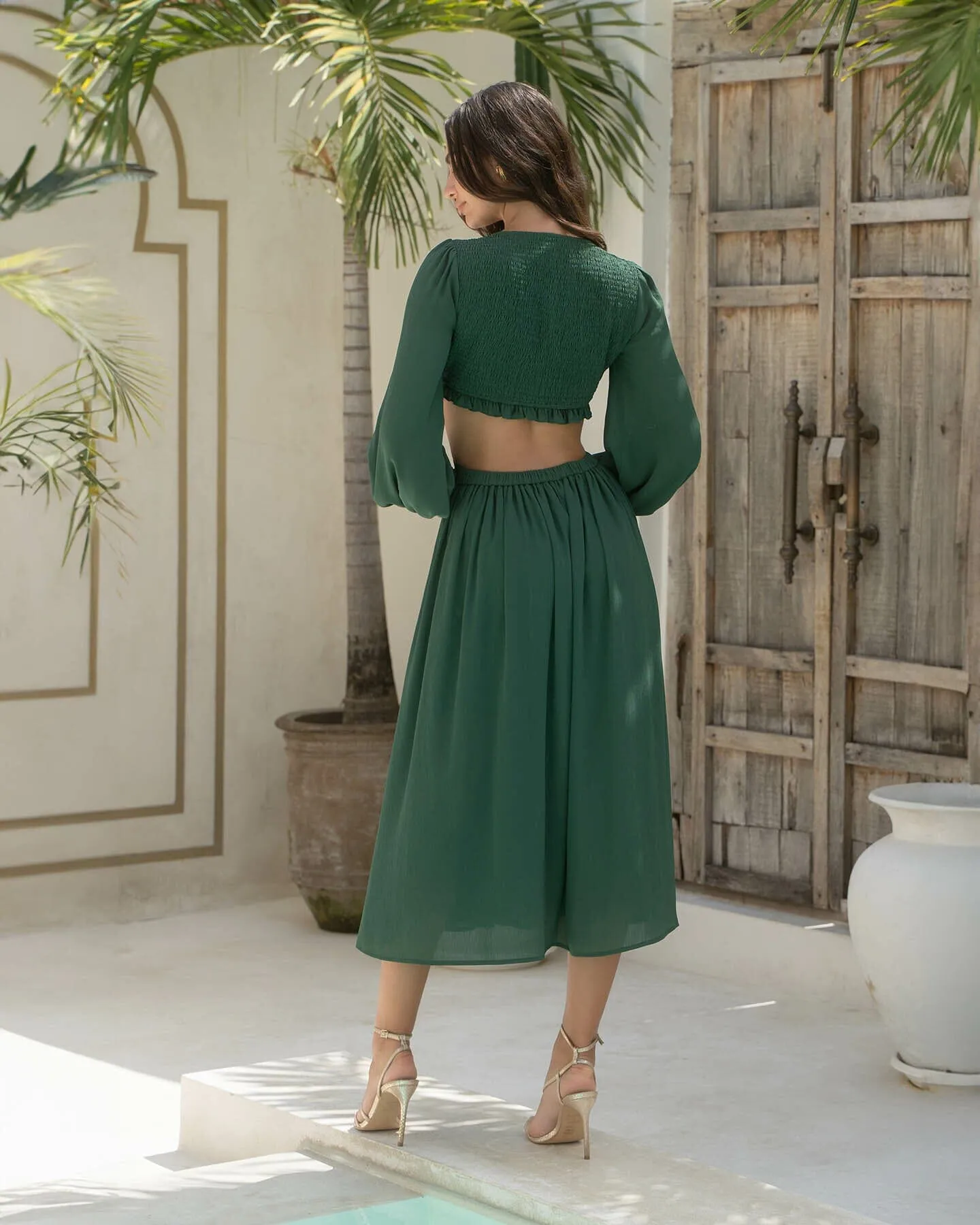 Amara Dress - Green