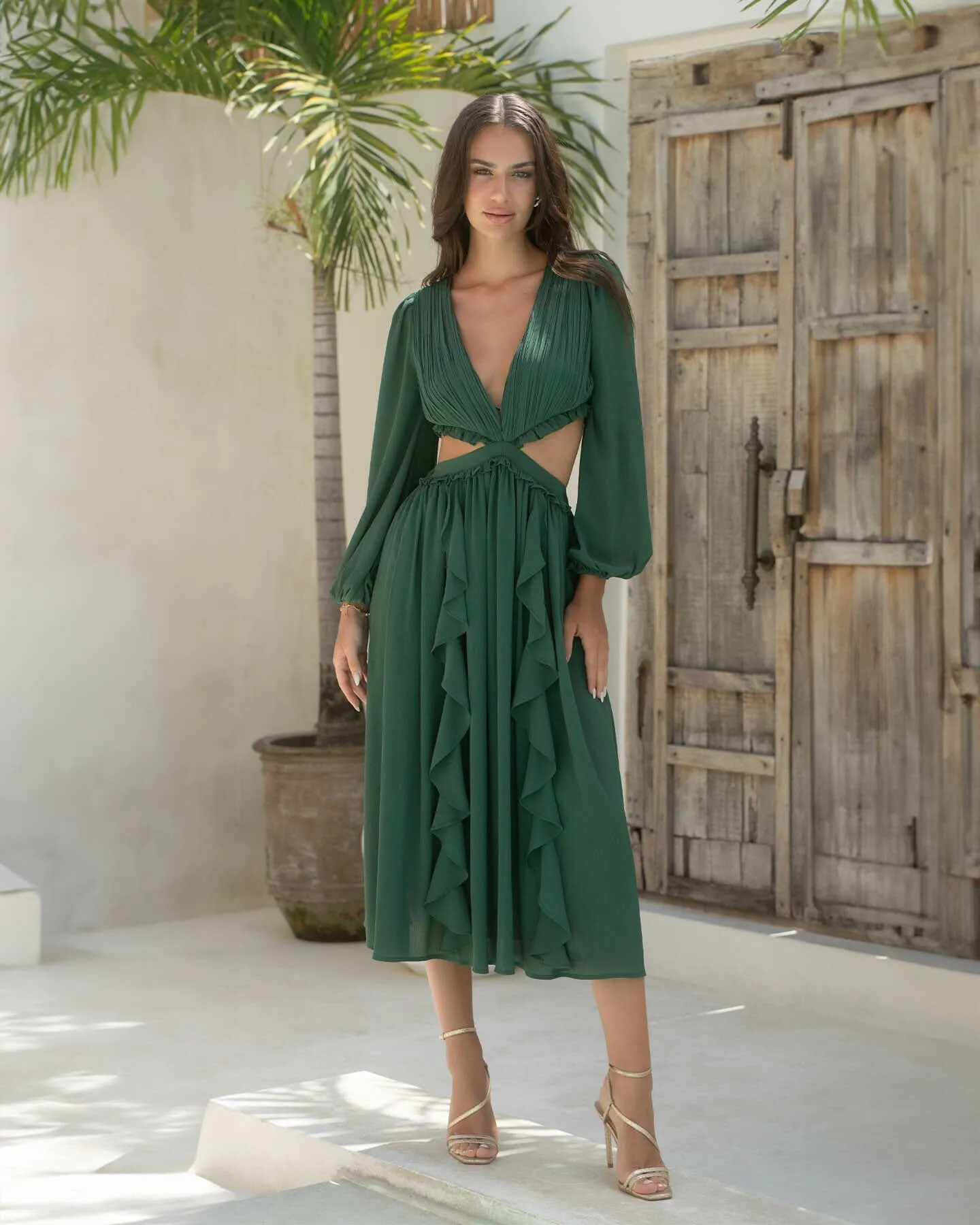 Amara Dress - Green