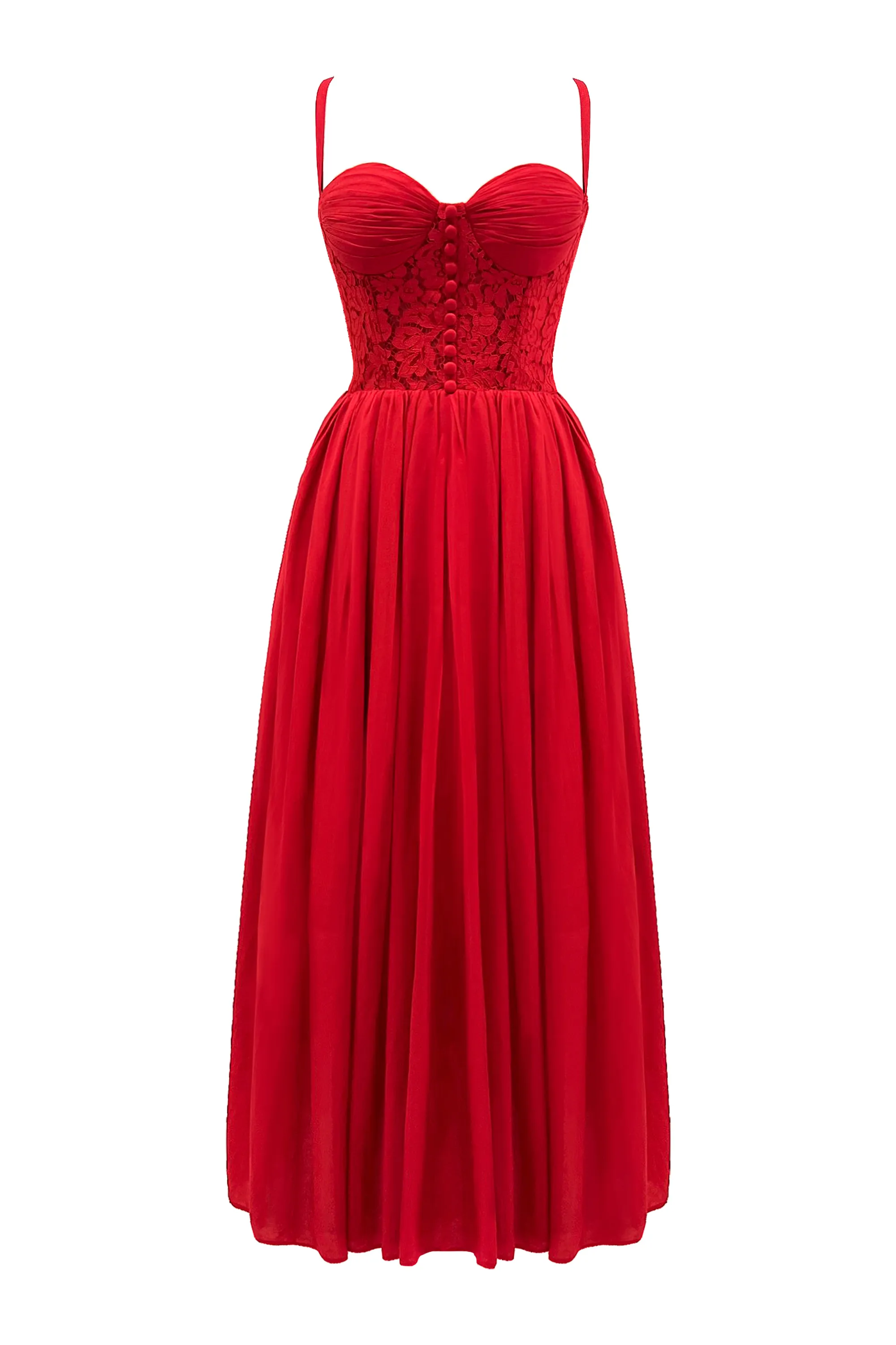 Anemone Red Dress