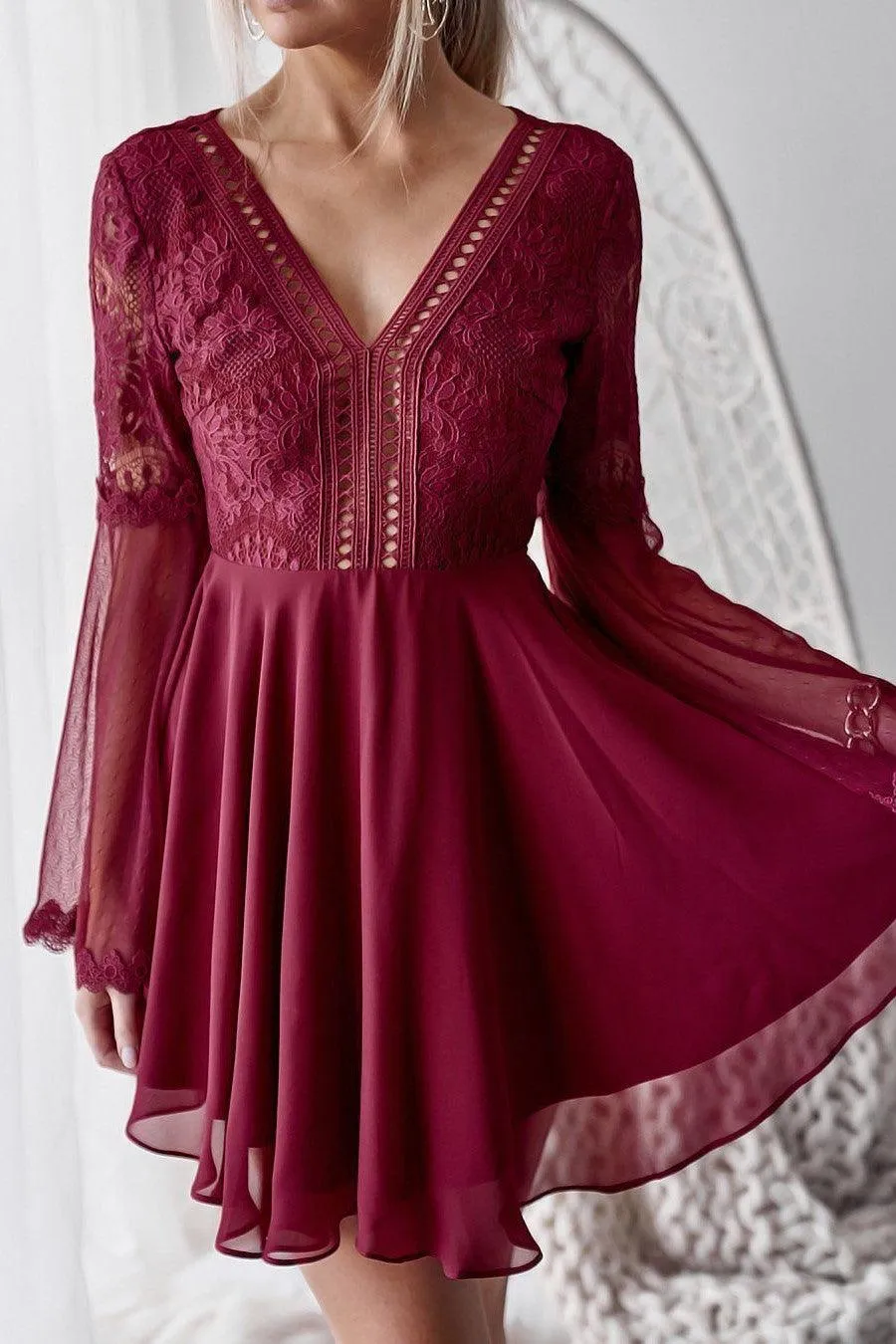 Bethany Dress - Red