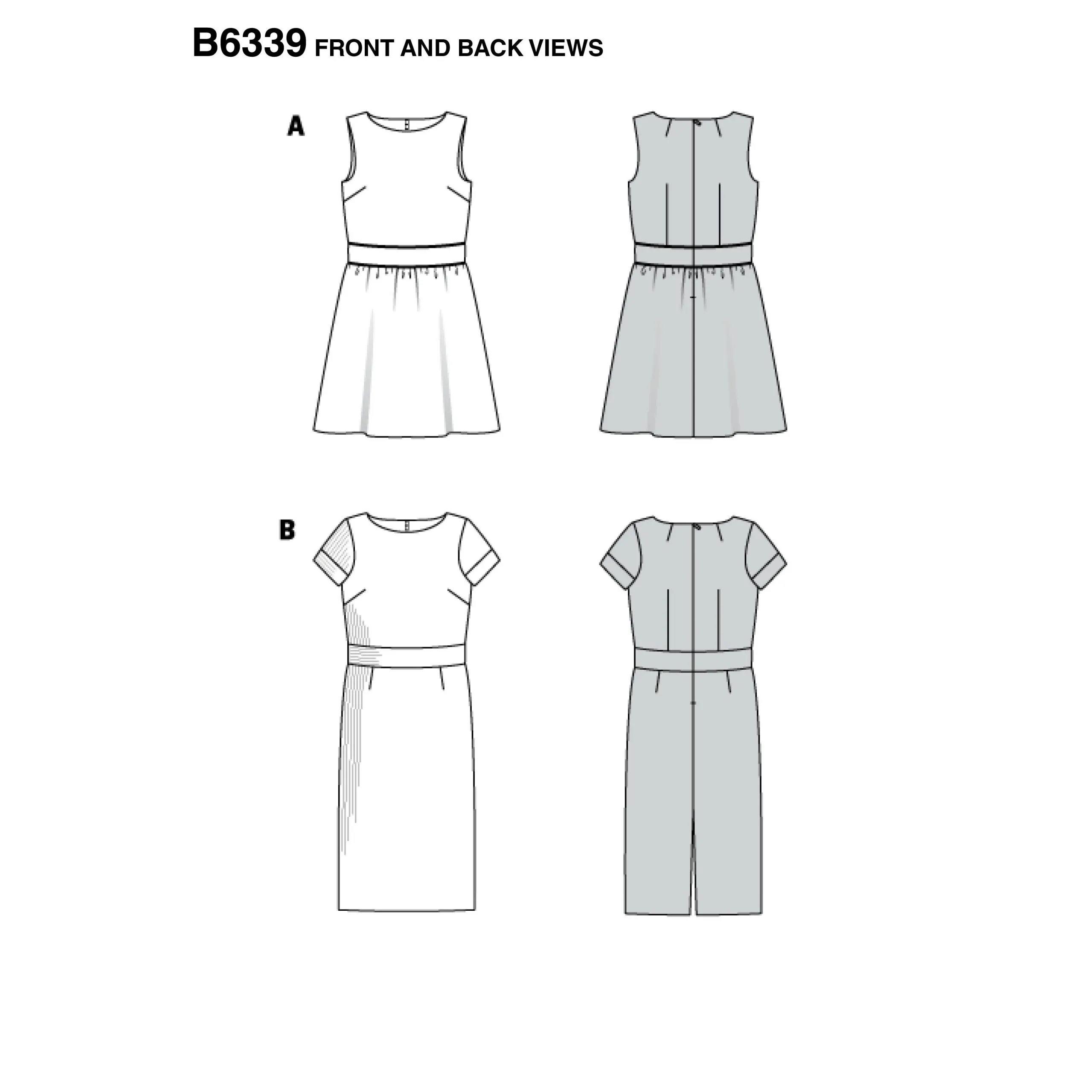 Burda Dresses 6339