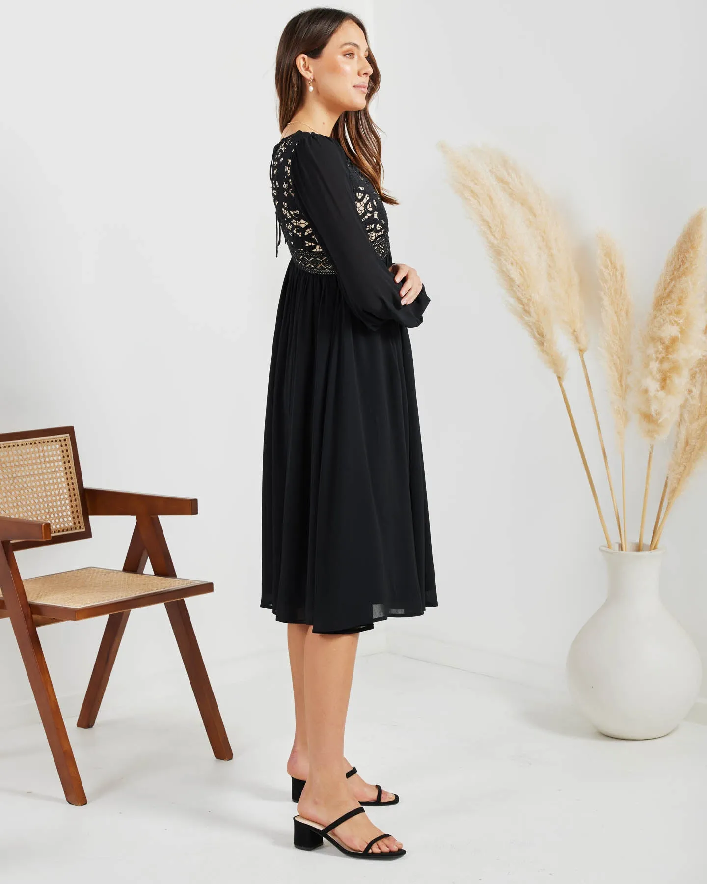 Colada Dress-Black