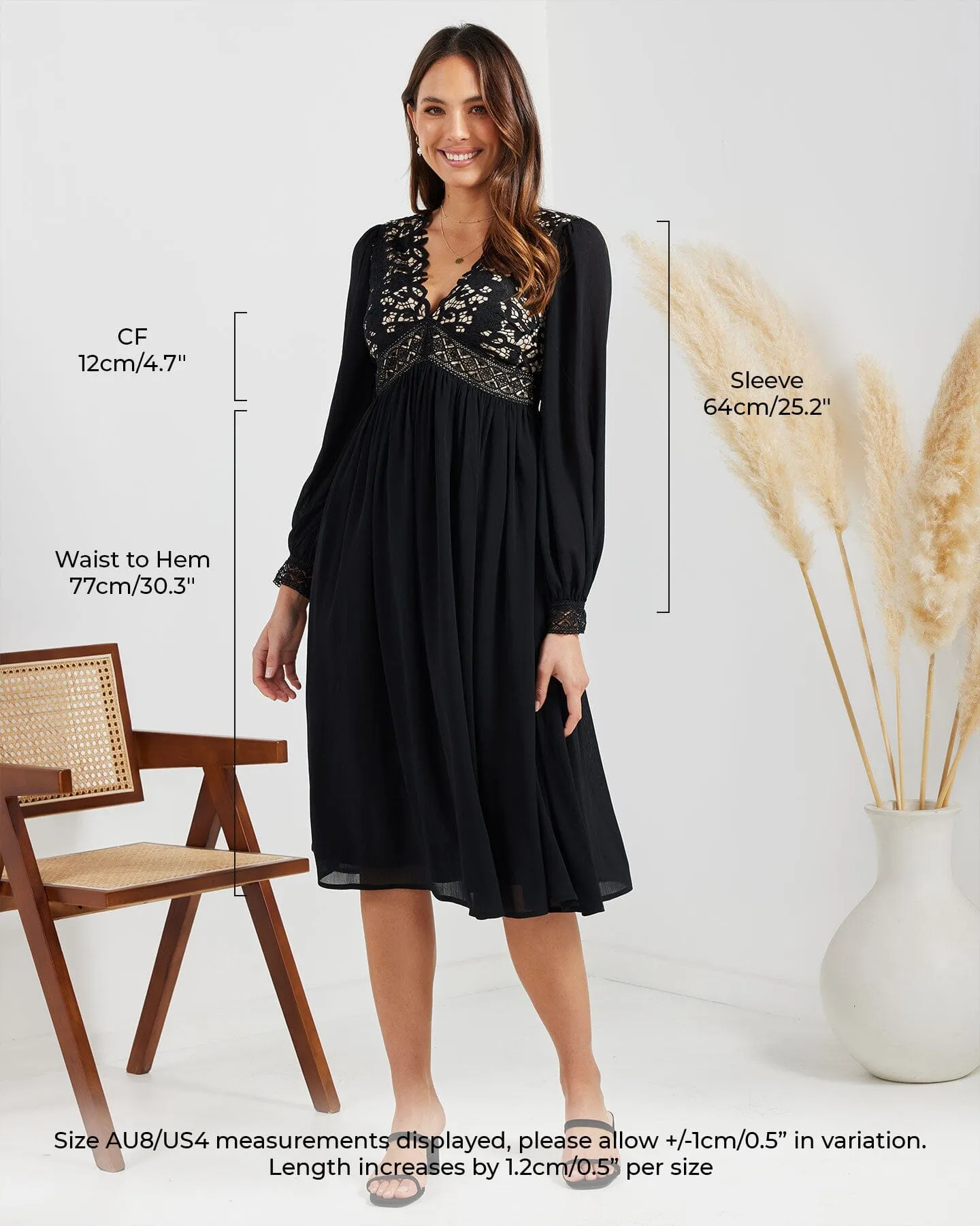 Colada Dress-Black