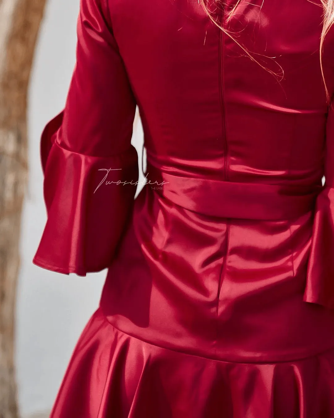 Constance Dress - Red