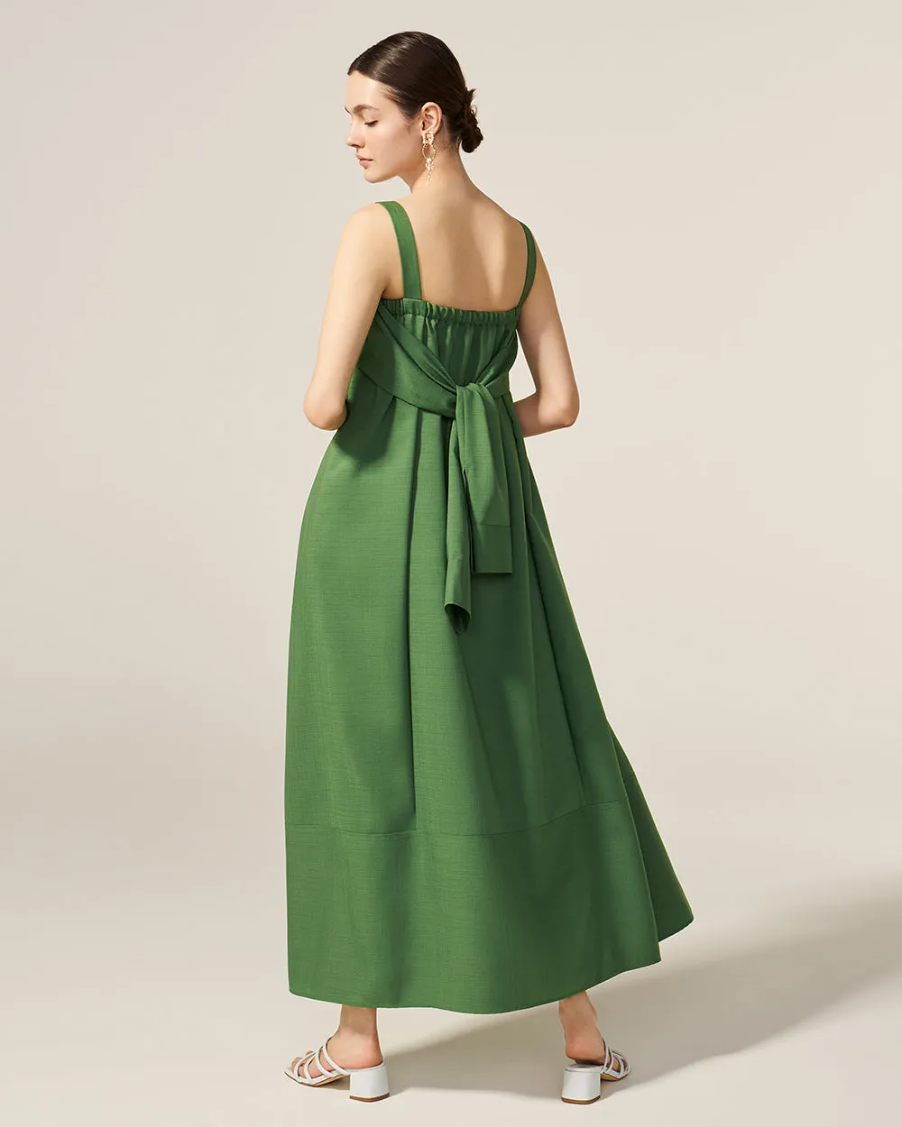 Grass Green Park Dress