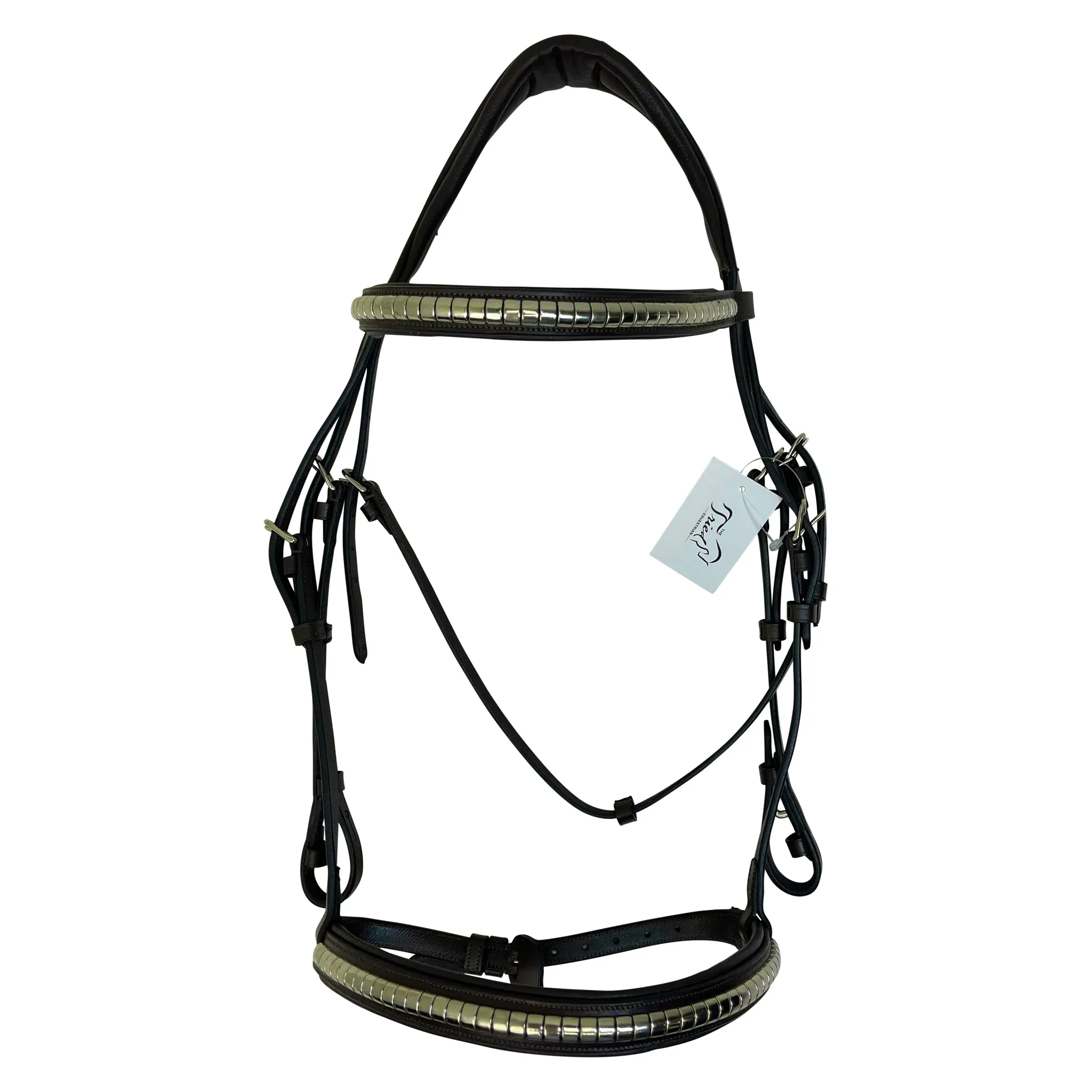 Halter Ego 'Galway' Clincher Snaffle Bridle in Brown - Full