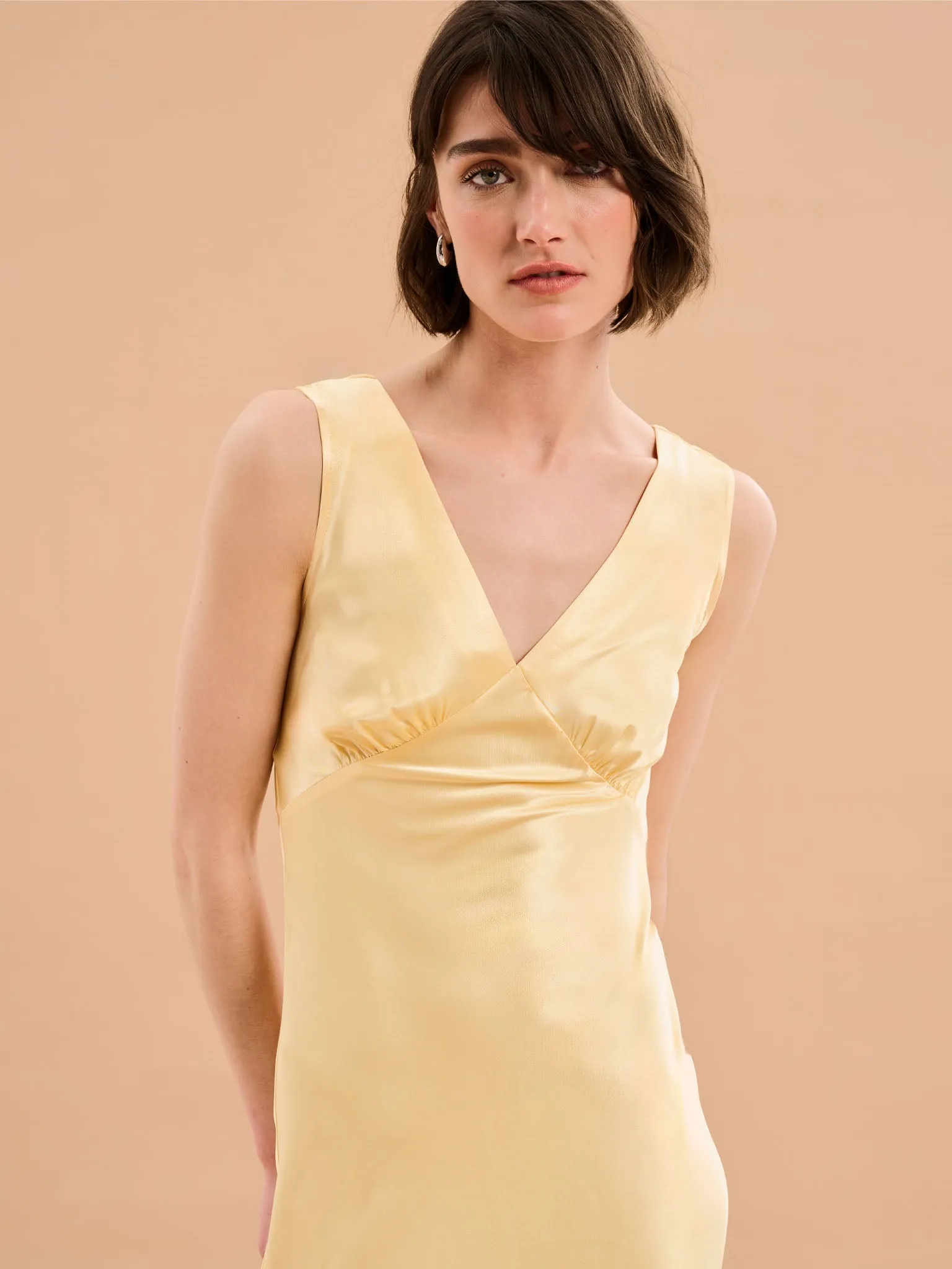 Iris Maxi Dress in Yellow