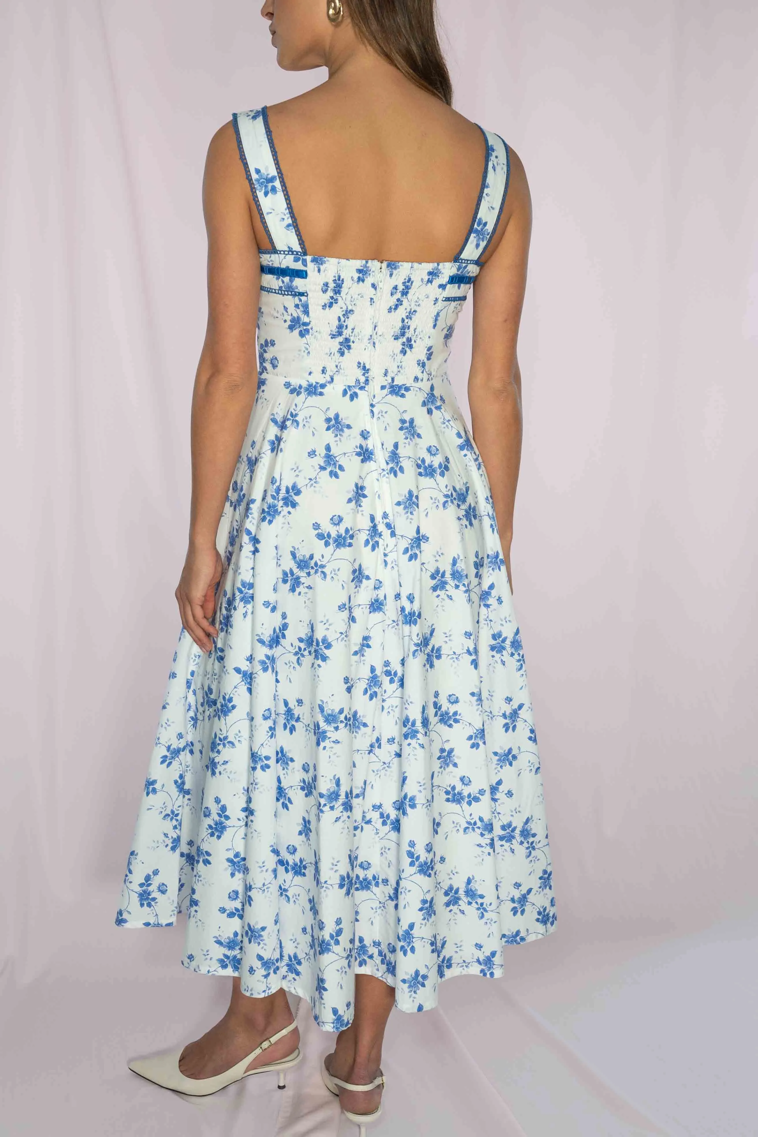 Ivy Blue Floral Dress