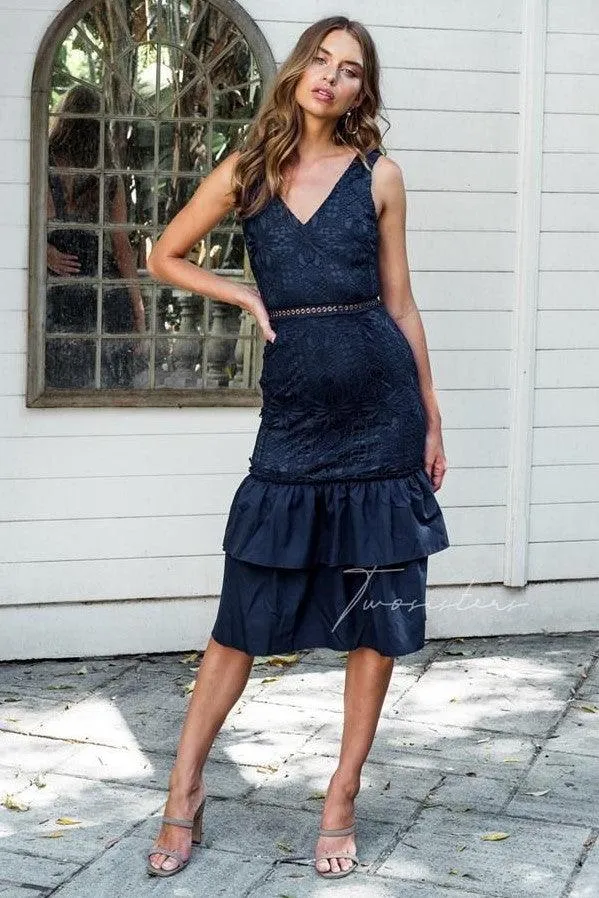 Izzy Dress - Navy