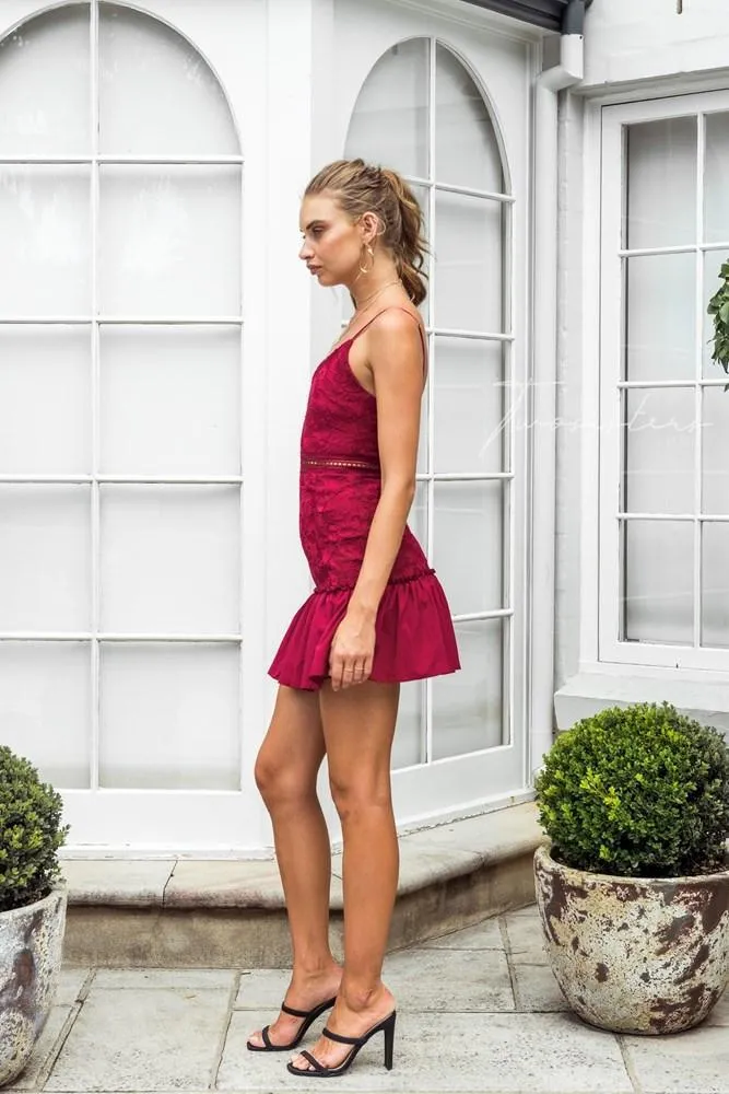 Jade Dress - Red