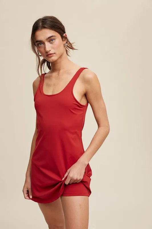 Lou Active Dress w/Shorts