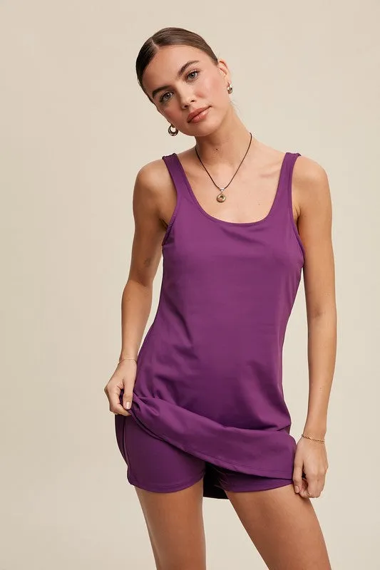 Lou Active Dress w/Shorts