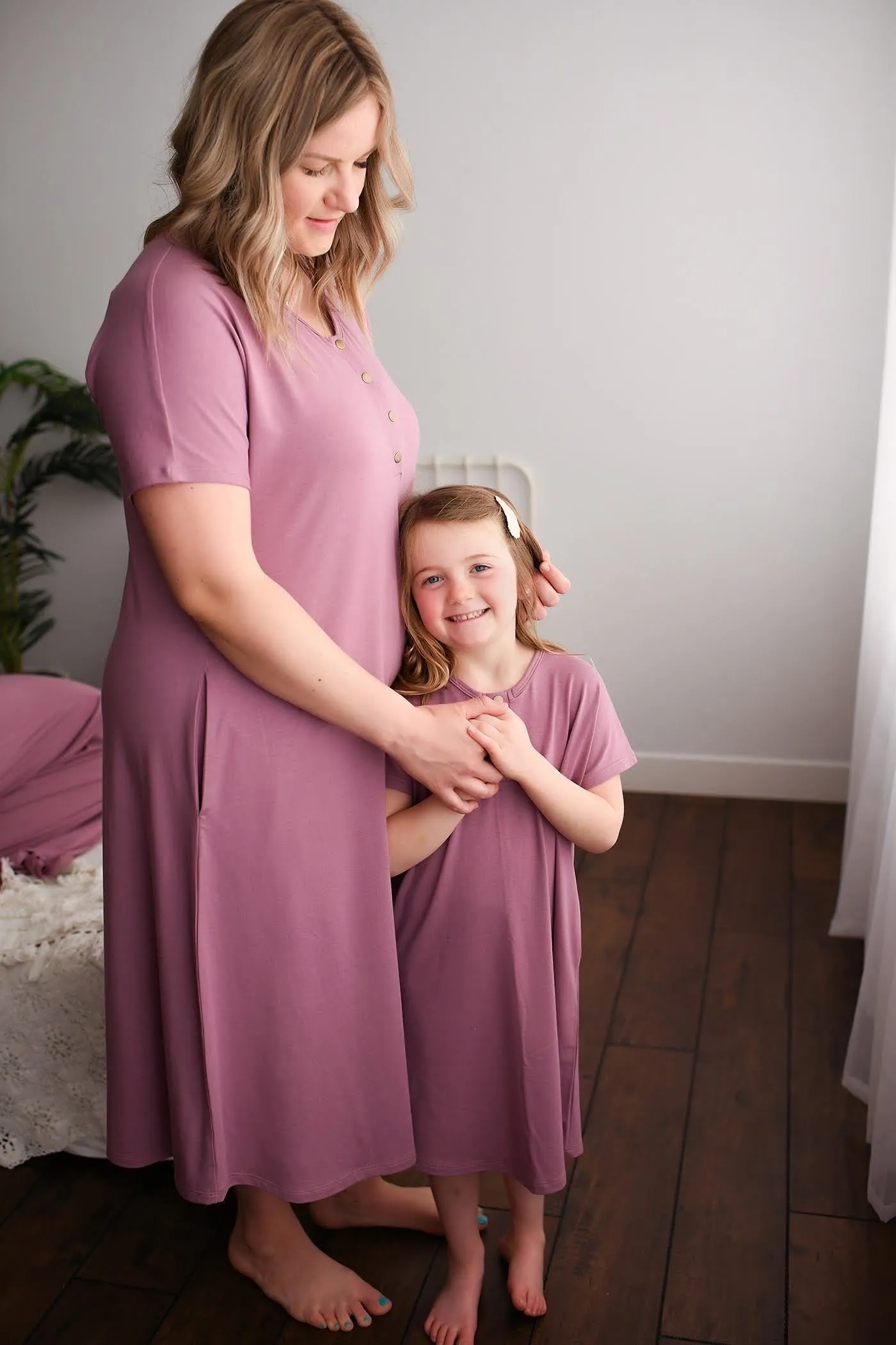 Mauve Swing Dress