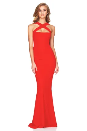 Nookie Viva 2 Way Gown - Cherry