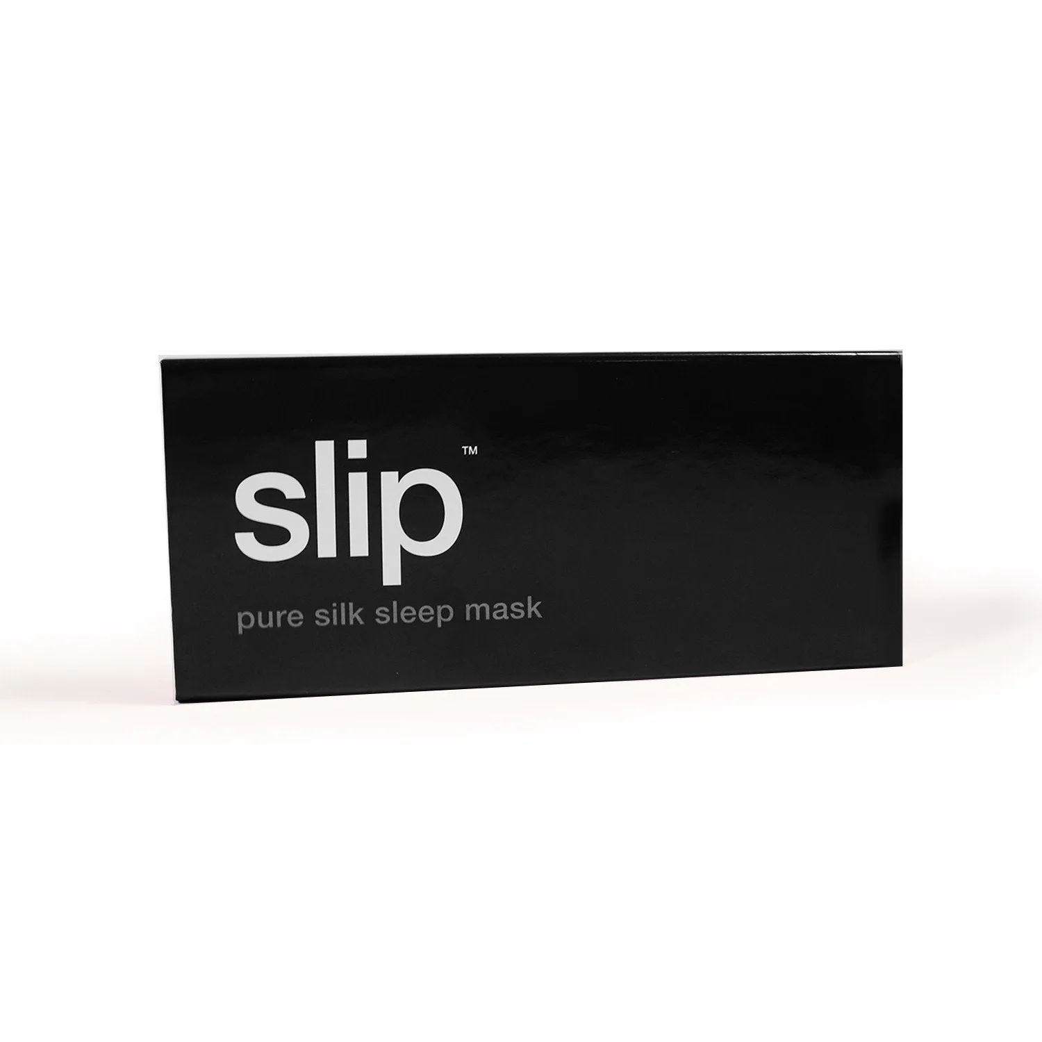 Slip Pure Silk Eye Mask Black