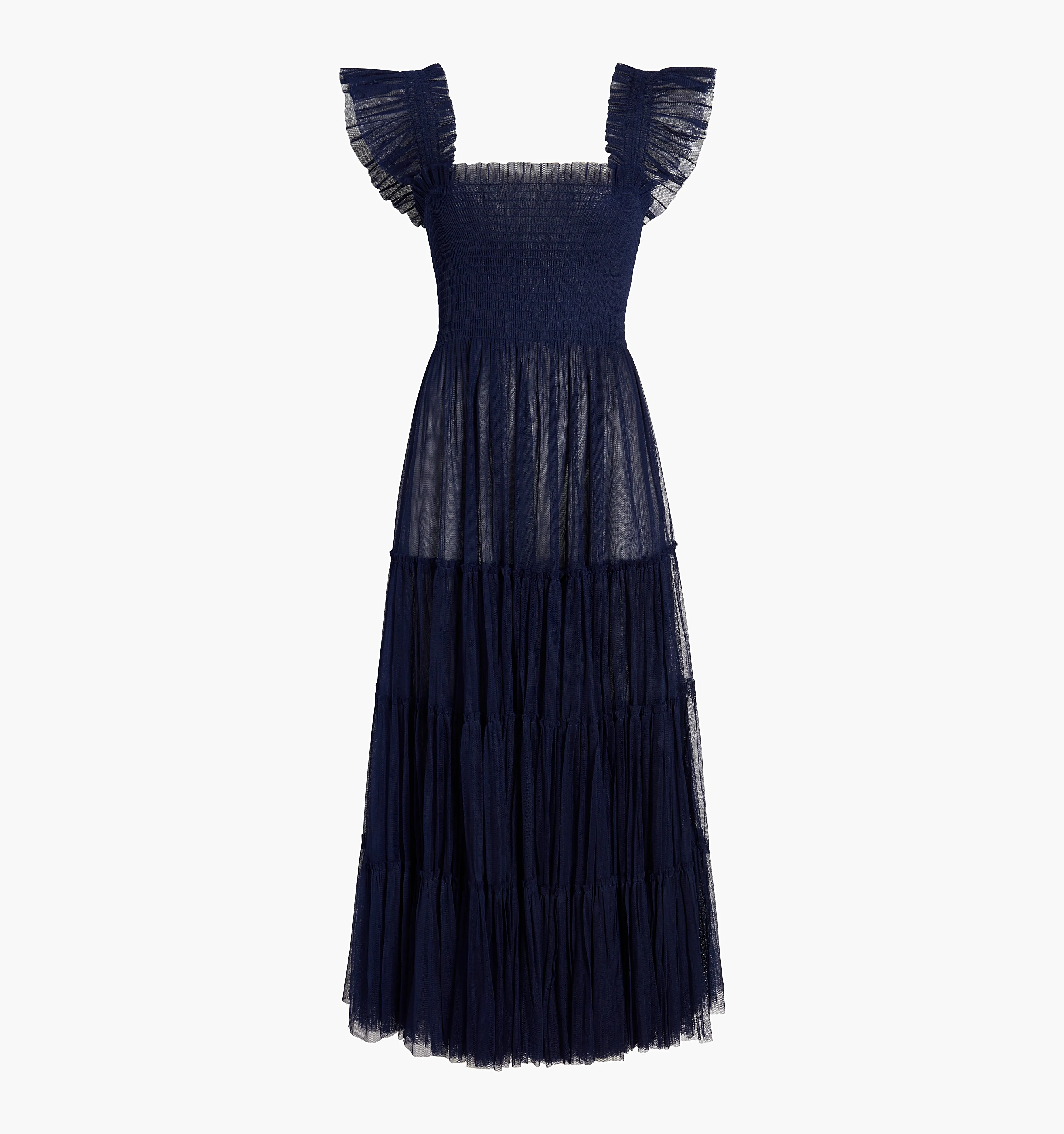 The Tulle Ellie Nap Dress  - Navy Tulle