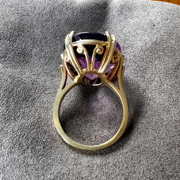 Vintage Amethyst Cocktail Ring