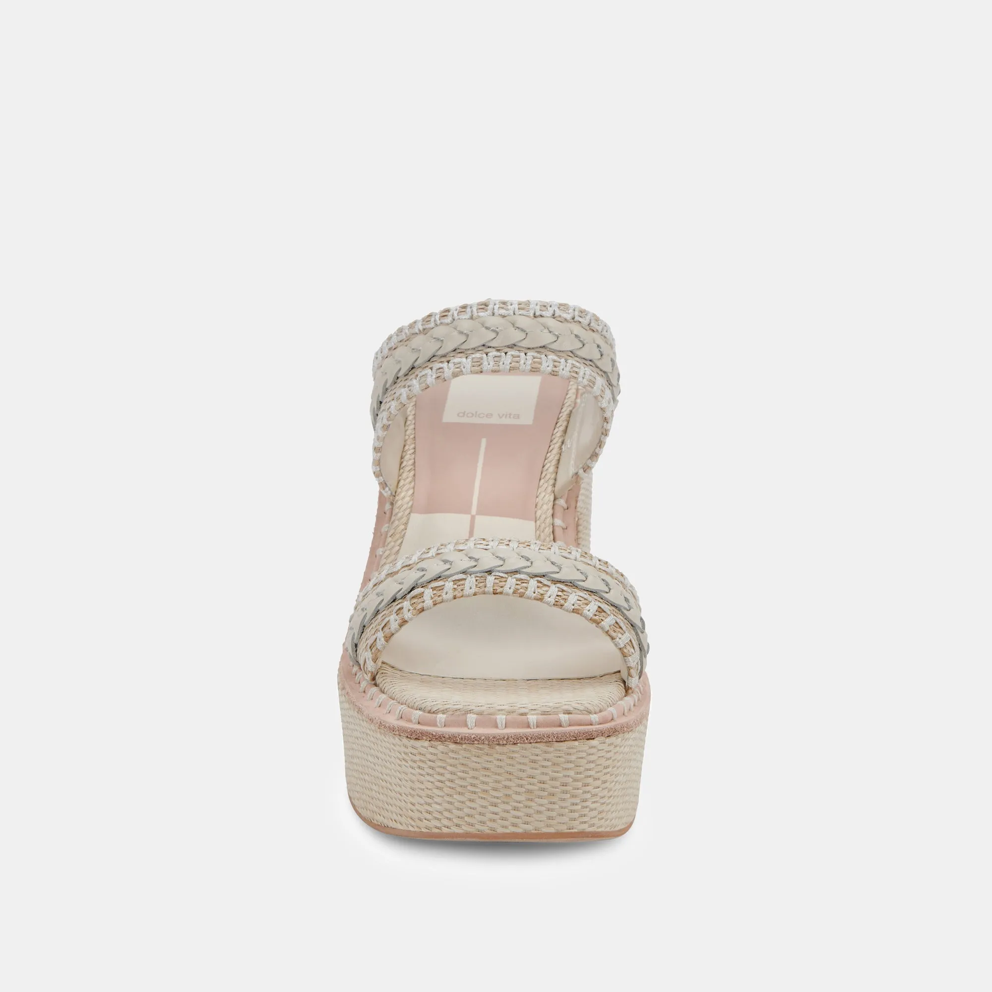 WHIM HEELS OATMEAL RAFFIA - re:vita