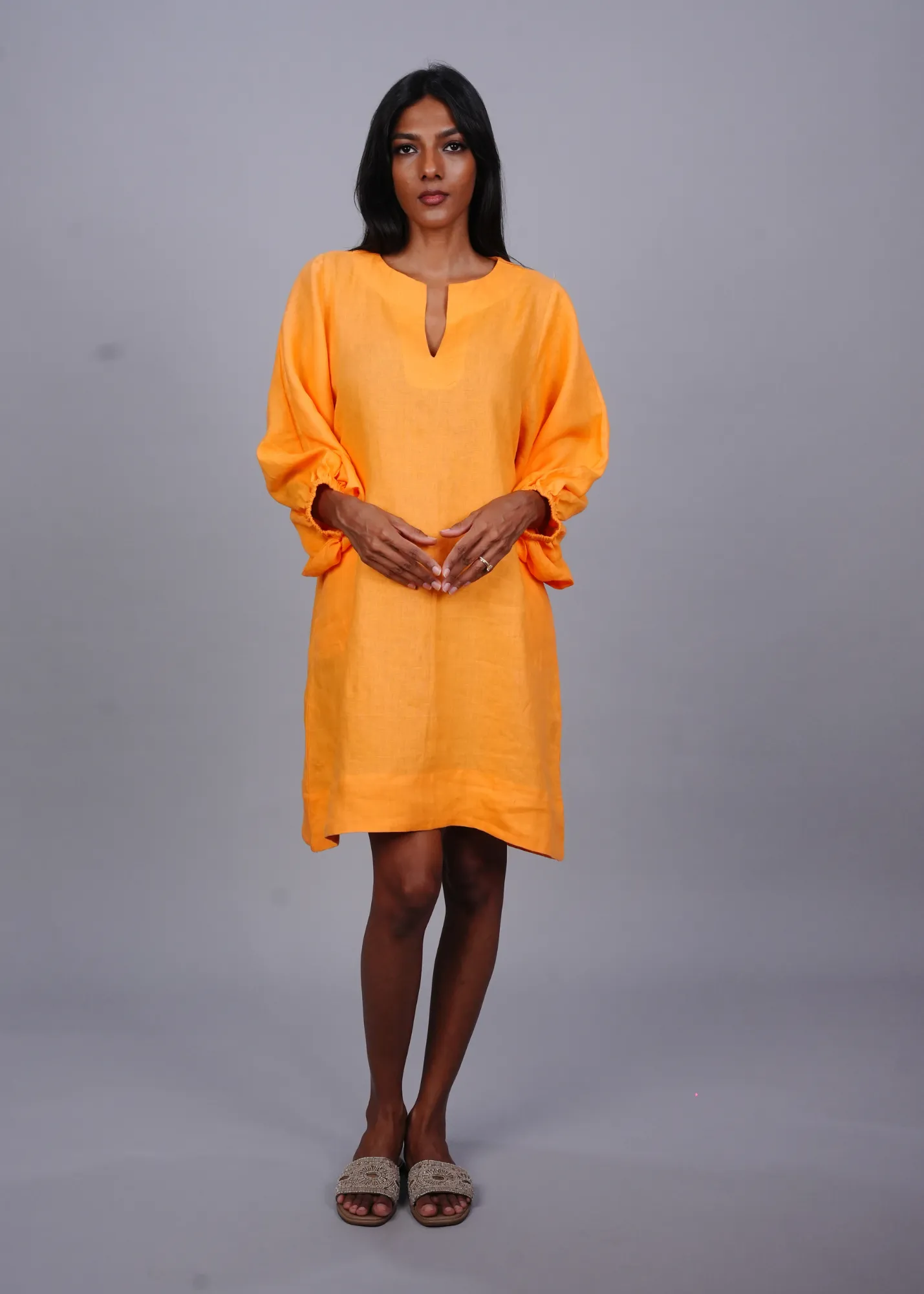 Zeenat Dress - Mango Linen