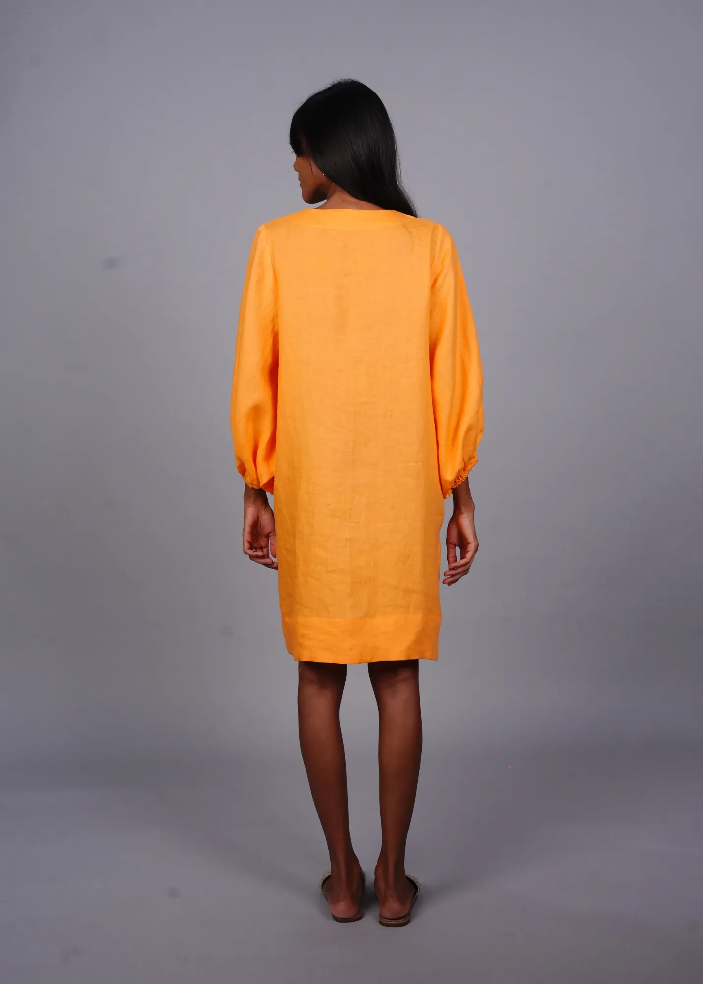 Zeenat Dress - Mango Linen