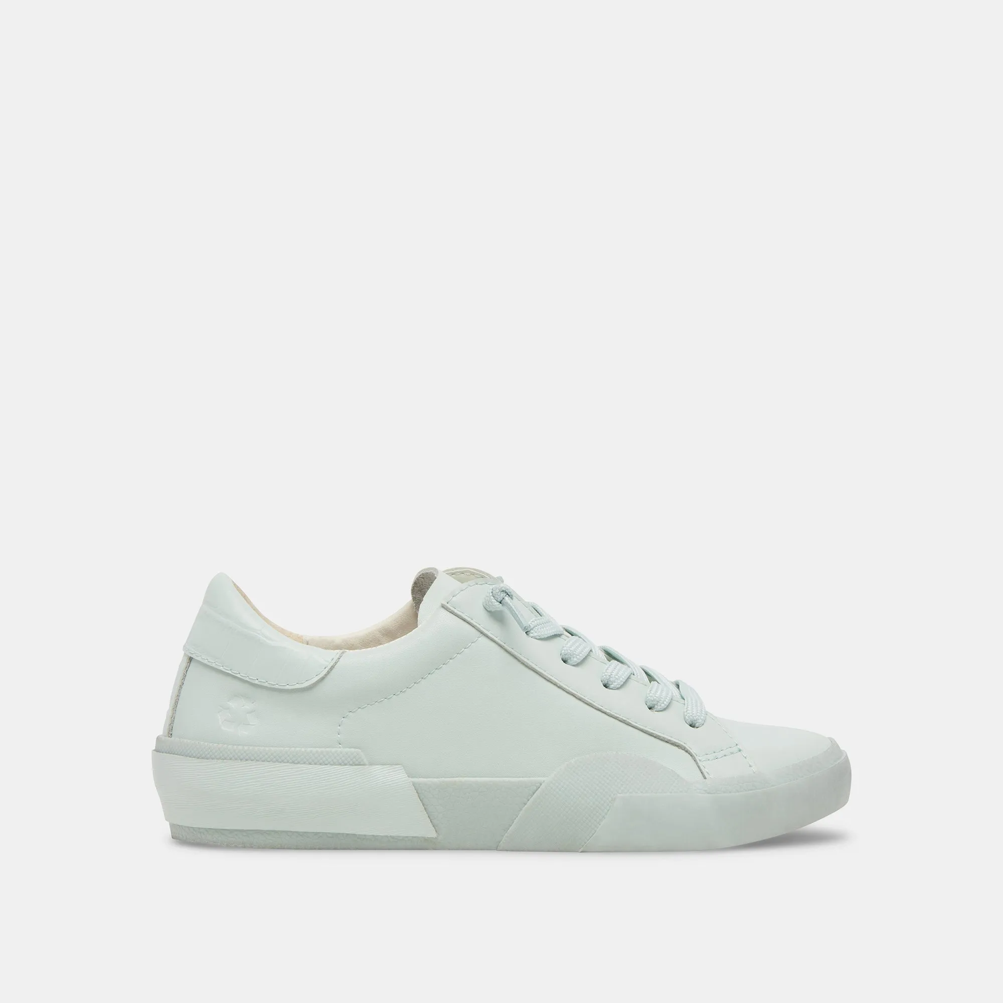 ZINA 360 SNEAKERS SEAFOAM RECYCLED LEATHER