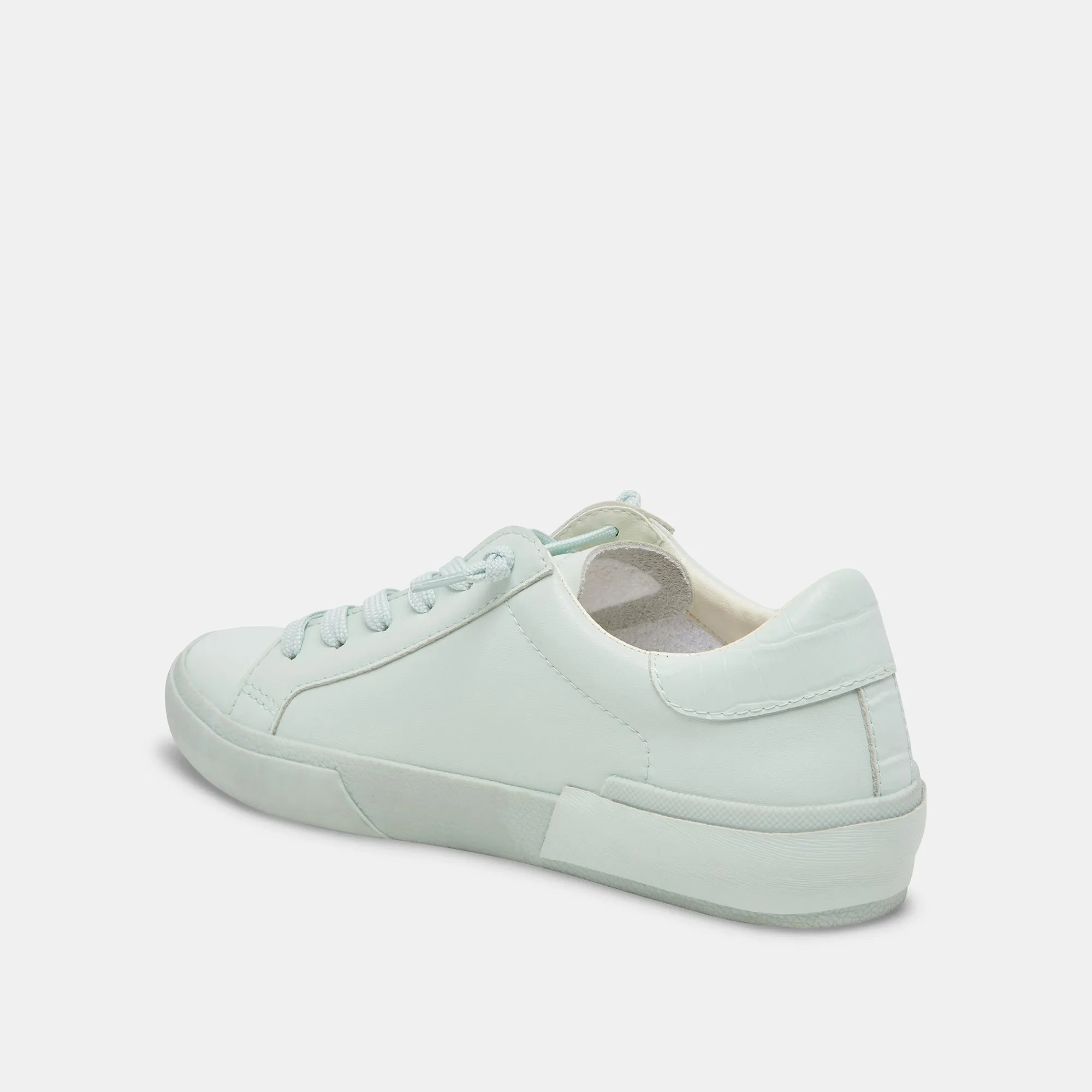 ZINA 360 SNEAKERS SEAFOAM RECYCLED LEATHER